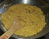 Pomegranate besan ladoo recipe step 2 photo