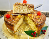 Foto del paso 12 de la receta: Pastel de yogur con cobertura de miel y frutos secos