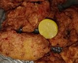 A picture of step 4 of Crispy fried Chicken.