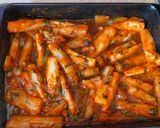 A picture of step 1 of Tandoori mogo (cassava or Yuca).