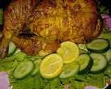 A picture of step 6 of Lahori Chargha 🍗🍗🍗.