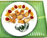 Hình bước làm 4 của món Cá hồi chiên ngậm mắm ớt