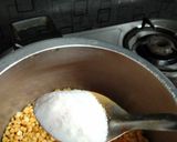 A picture of step 3 of Sai bhaji (Sindhi style dal Palak).