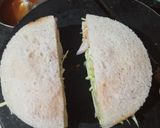 A picture of step 4 of Veg sandwich.