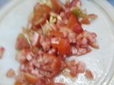 Guiso de Repollo, picada y fideos Mostacholes