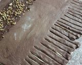 صورة لخطوة 7 من وصفة فطيرة الشوكولا ،🍫🥞🫓طاقية السلطان