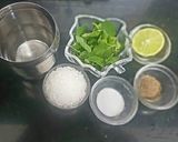 લેમન ફુદીના શરબત રેસીપી સ્ટેપ1ફોટો