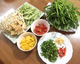 Hình bước làm 1 của món Chay vị thanh tịnh