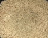 A picture of step 4 of Konafah (Knafeh, kanafeh).