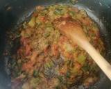 Quick green onion sabji recipe step 5 photo