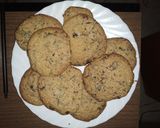 Une image de l'étape 1 de Cookies choco-noisette.