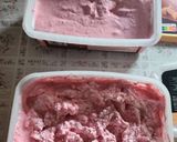 2001. Házi eper és málna jégkrém 😋 recept fázis 4 fotója