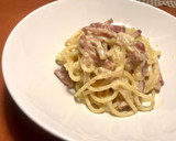 Foto del paso 9 de la receta: Spaghetti con salsa de cebolla y bacon ahumado