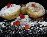 A picture of step 15 of Fresh figg and pistachio thandai masala cup cake.