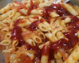 A picture of step 5 of Cheese pasta.