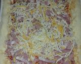 Foto del paso 1 de la receta: Pizza con reborde de queso rellena de todo un poco 