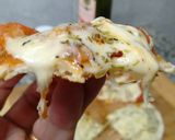 Foto del paso 20 de la receta: Pizza (SIN HORNO) fácil y tentadora!