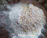 Oats Pizza Crust with toppings recipe step 1 photo