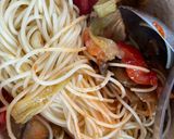 รูปขั้นตอนการทำที่ 3 ของ Oven Roasted Veg Pasta w/t Veg-Pork oat ball🥕🌶️🍝(พาสต้าผักย่างลูกชิ้นหมูโอ้ต)🍝🍆🫑🫚🧄