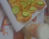 صورة لخطوة 3 من وصفة شرائح الصامولي بالبيض 🥖🥚