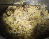 A picture of step 9 of Beef Biryani.