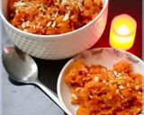 A picture of step 4 of Gajar ka halwa.