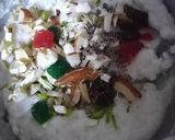 A picture of step 2 of Tutti frutti dry fruits shreekhand.