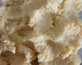 A picture of step 3 of Khoya Chocolate Barfi.