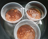 Foto langkah ke 6 dari resep Cemilan : Puding Coklat Biskuit Roma Kelapa.