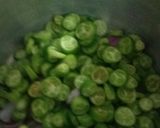 A picture of step 2 of Kunduru ki sabji.