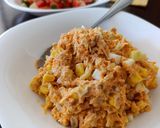 Фото кроку 6 до Салат з тунцем і овочами 🥗.