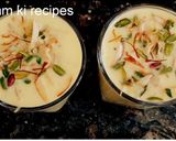A picture of step 7 of Badam shake.