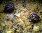 A picture of step 6 of Vegetable Khichdi.