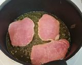 Foto del paso 2 de la receta: Lomo de cerdo encebollado con puré de patatas