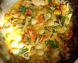 Foto langkah ke 8 dari resep Sayur santan telur puyuh, kentang dan kerang.