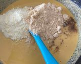 A picture of step 3 of Magaz flour gor papadi.
