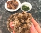Hình bước làm 4 của món Xôi vừng đen dân tộc