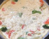 Une image de l'étape 11 de Quiche aux légumes et emmental.