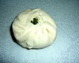 A picture of step 3 of Vegetarian Pickled Mustard Green Buns (Xue Cai Baozi).
