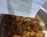 A picture of step 6 of Chiken tikka karahi.