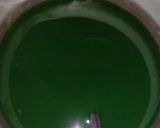 Foto langkah ke 2 dari resep Puding Marmer Santan Pandan.