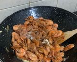 Foto langkah ke 2 dari resep Udang saus padang ala resto (seafood).