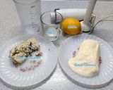 Foto del paso 2 de la receta: Queso untable sabor Roquefort 🧀✅| Fácil y rápido | Paso a paso 🔥🍞