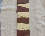 Foto del paso 2 de la receta: Trenza hojaldre y chocolate