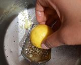 A picture of step 1 of Lemon loaf dry cake.
