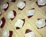 Une image de l'étape 2 de Feuilleté chèvre chorizo.