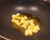 A picture of step 1 of Shrimp Coconut Korma.