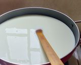 A picture of step 1 of Mango Milk Cake.
