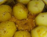 A picture of step 4 of Egg Potato Curry Bengali style.