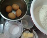 Foto del paso 1 de la receta: Rosca trenzada de Pascuas rellena de crema y nuez